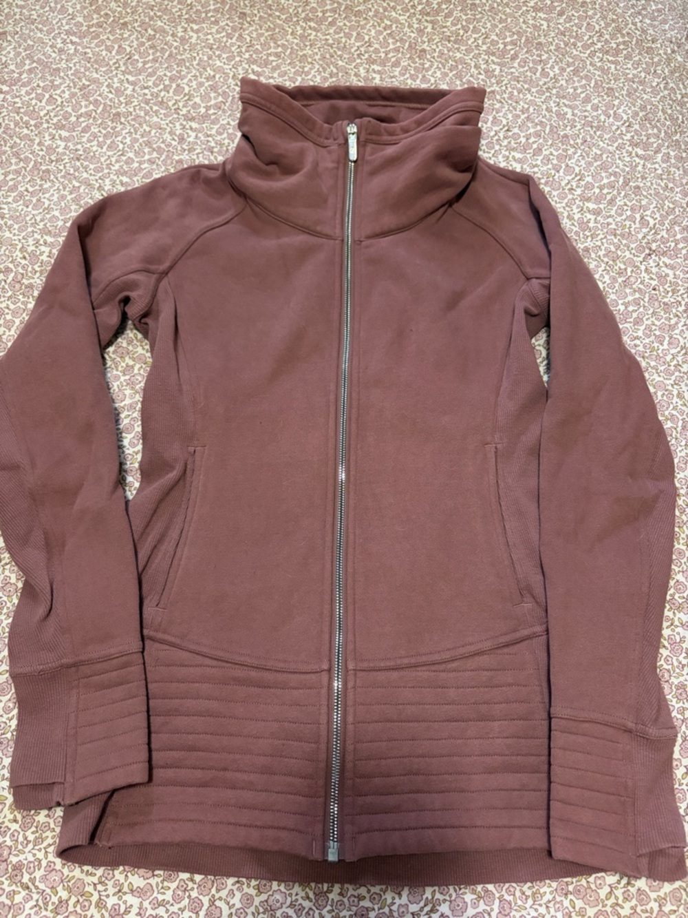 lululemon athletica Full-Zip Funnel Neck Jacket - Mauve